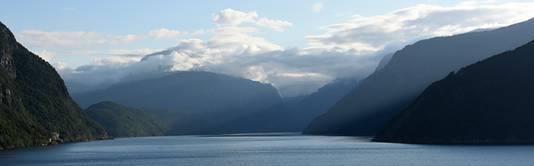 Fjord Noorwegen Hardangerfjord